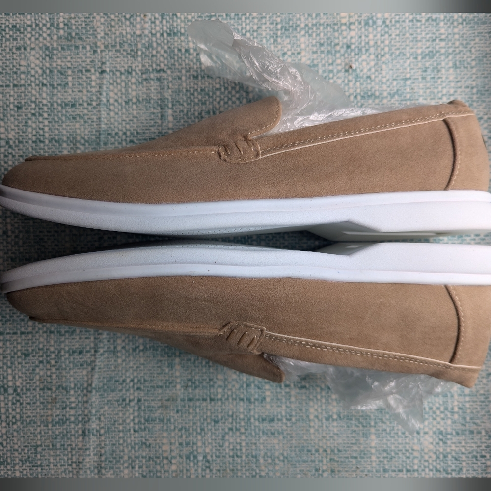Old money suede loafers